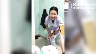 Thai nurse nedd to poop