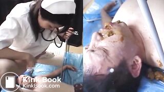 nurse needs to use the toilet 2 angles