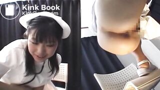 nurse needs to use the toilet 2 angles