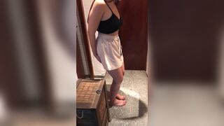 Girl Takes Massive Shit in Panties