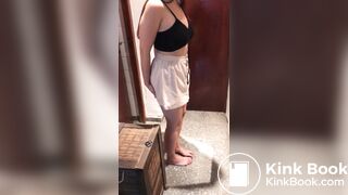Girl Takes Massive Shit in Panties