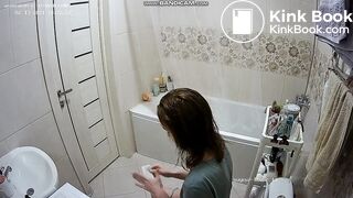 Beauty urgent toilet poop
