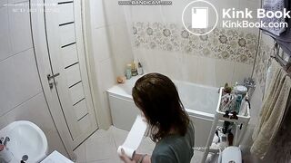 Beauty urgent toilet poop