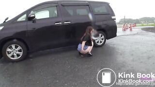 Japanese girl sucks and shits