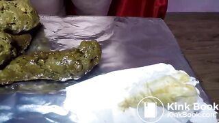 Big poop on tin foil