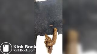 Big turd from sexy girl