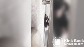 Korean girl diarrhea understall