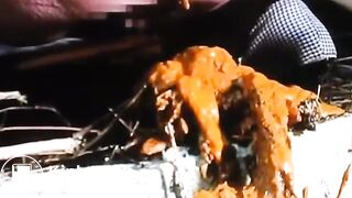 she has stomach pain and a lot of diarrhea