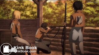 Mikasa can’t hold it and shits herself - video 2