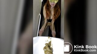 Big load in the toilet