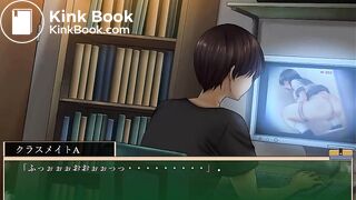 School girl toilet poop