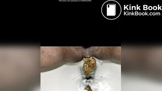 Ebony rock hard turds