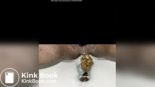 Ebony rock hard turds