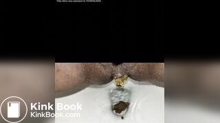 Ebony rock hard turds