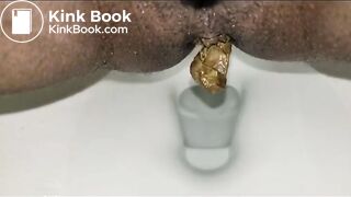 Ebony rock hard turds