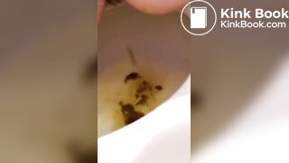 Pooping lady - video 3