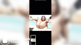 Funny faces while shitting