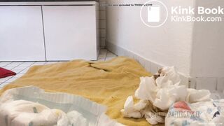 Unpaking dirty diapers and weare it after