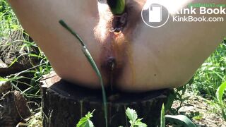 Hairy bbw babe masturbating