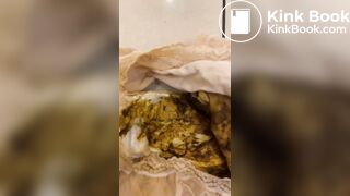 I found a 1eaked woman’s pants & pad