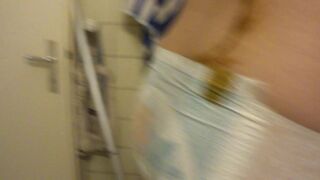 what a poopy sauce into my Pampers size 8