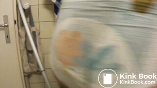 what a poopy sauce into my Pampers size 8