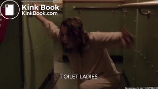 girl Diarrhea Bucket
