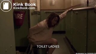 girl Diarrhea Bucket