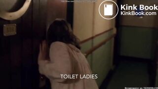 girl Diarrhea Bucket