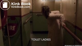 girl Diarrhea Bucket