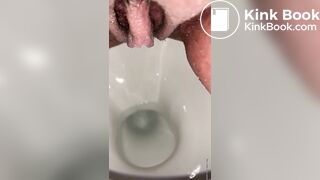 Sloppy shit in toilet