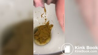 Ebony girl diarrhea - video 3
