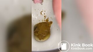 Ebony girl diarrhea - video 3