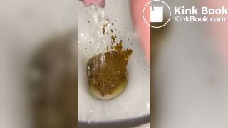 Ebony girl diarrhea - video 3