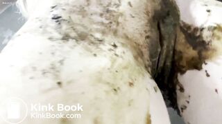 Hot Babe Shits Panties And Smears Scat