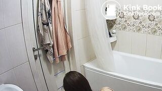 girl poop toilet - video 2