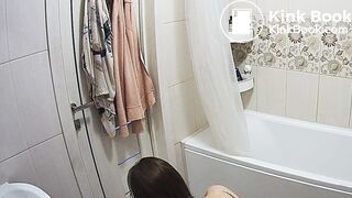 girl poop toilet - video 2