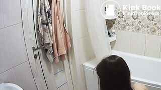girl poop toilet - video 2