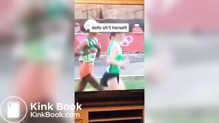 Panty Poop while running