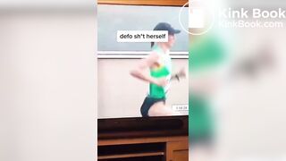 Panty Poop while running