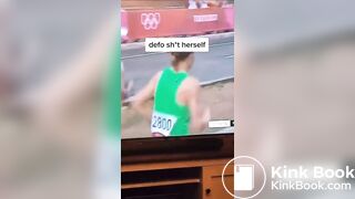 Panty Poop while running