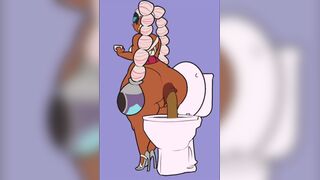 Animated fart and hyperscat compilation