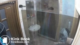 Woman pooping in Toilet 198