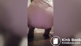 Girl Diaper Pooping - video 2
