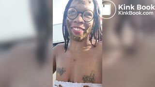 Uni Ella Poops on Car