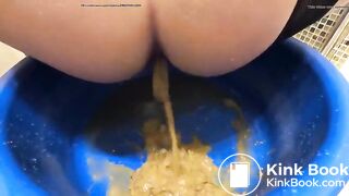 Enema - Shitting after enema