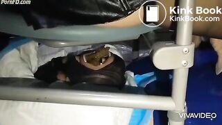 Chinese Scat - Mistress uses toilet slave, ... him