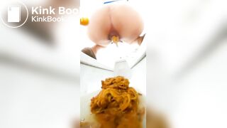 She shitted all kinds of shit