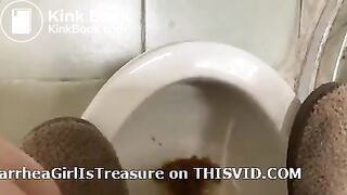 girl diarrhea selfie - video 6