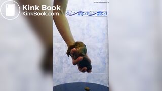 Teen shit in own hands